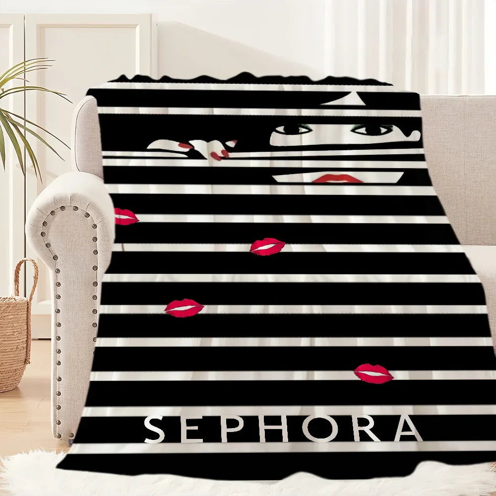 Sephora Fashion Plush Blanket 5x7' (Multiple Styles)