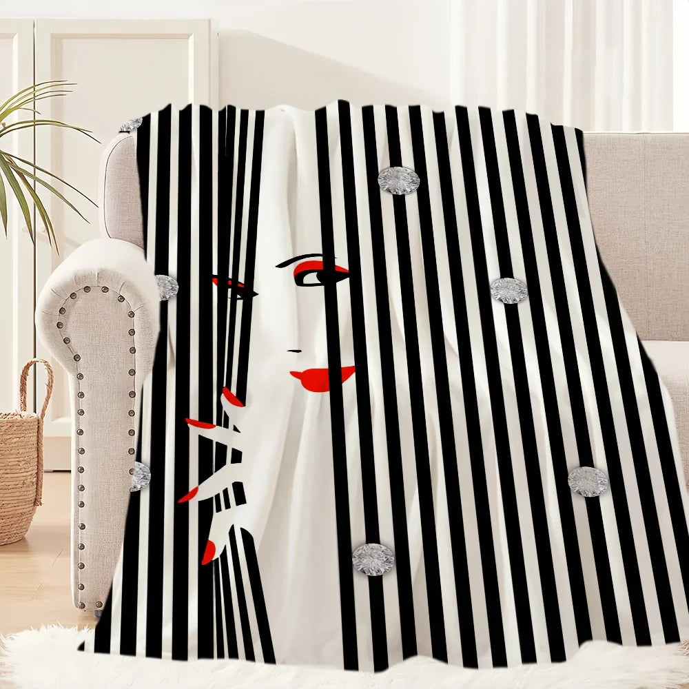 Sephora Fashion Plush Blanket 5x7' (Multiple Styles)